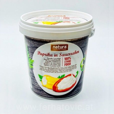 Paprika v kisli smetani Natura 700g